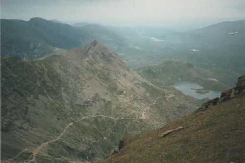 Crib Goch from Snowdon